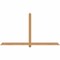 Ekena Millwork Eugene Smooth Timber Gable Bracket, Western Red Cedar, 84"W x 45"H x 1 1/2"D x 3 1/2"F, 13/12 Pitch GBW084X45X0204EUG00SWR - alternate 1